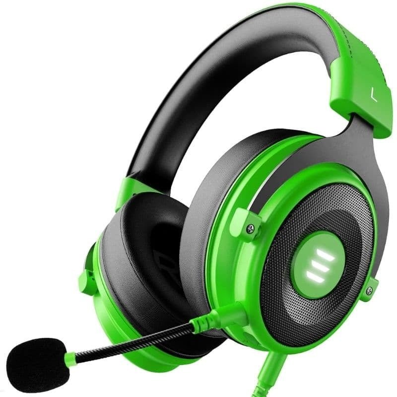 سماعة ألعاب احترافية 2 في 1 | سماعات رأس RGB لاسلكية وسلكية مع ميكروفون الإمارات 🎮🎧