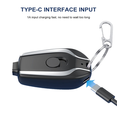 Emergency Keychain Phone Charger – Compact – product photo