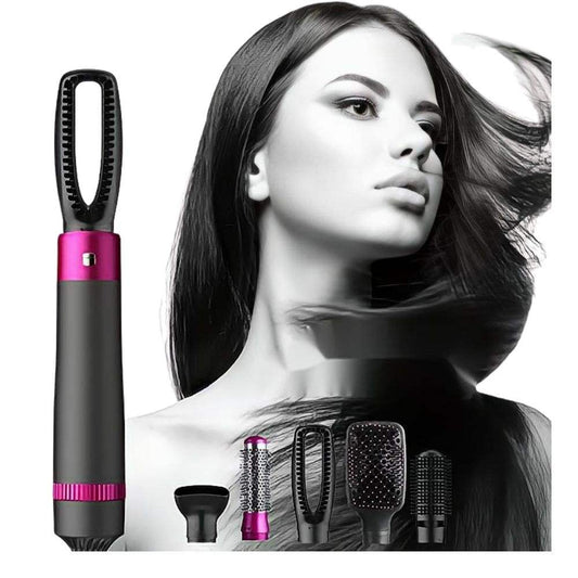 5-in-1 Ceramic Hot Air Hair Styling Brush – product photo