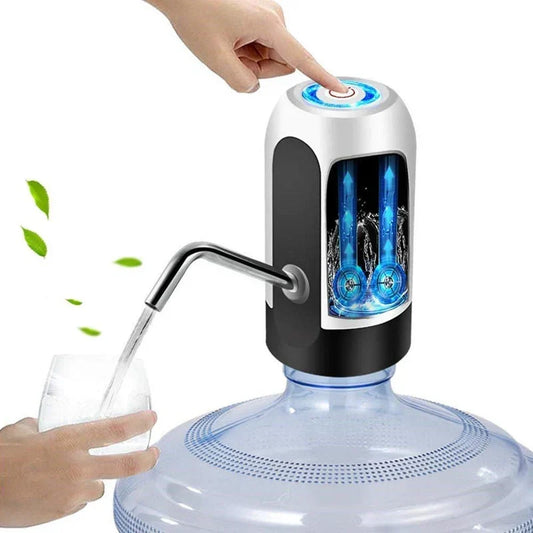 USB Rechargeable Drinking Water Bottle Pump – product photo