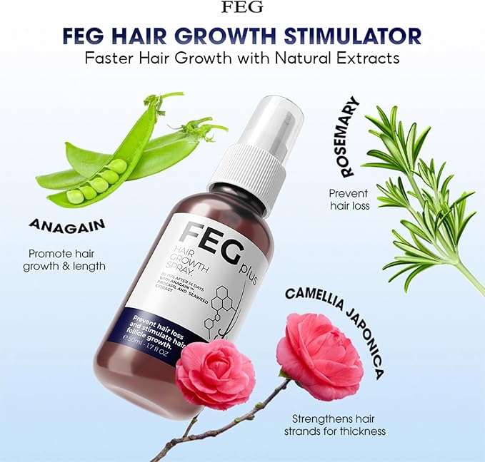 FEG Plus Hair & Scalp Spray 50ml – additional product photo 3