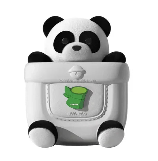 Kids Panda Cartoon School Backpack – product photo