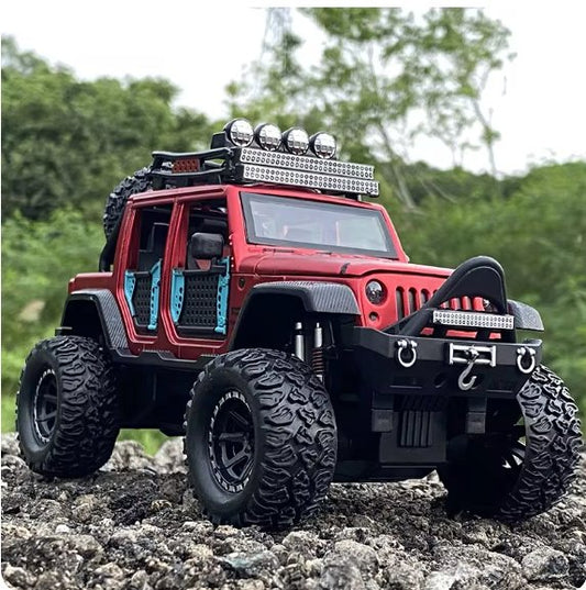 Metal Jeep Die-Cast Pull-Back Toy Car – product photo