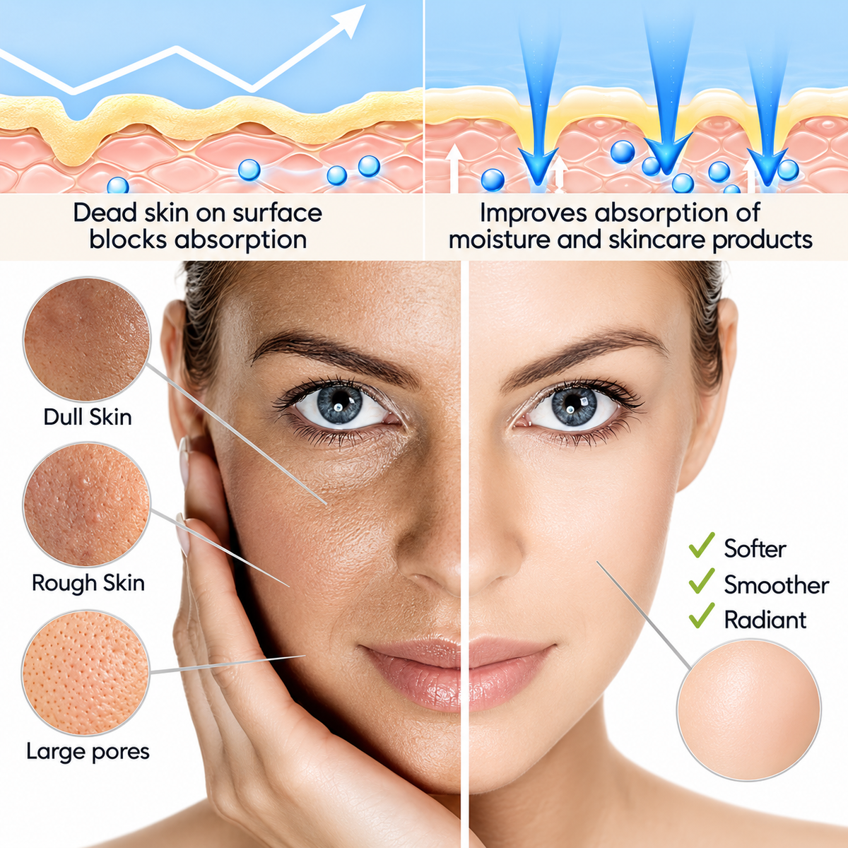Orange Exfoliating Gel – Dead Skin Remover | جل تقشير البرتقال لإزالة الجلد الميت