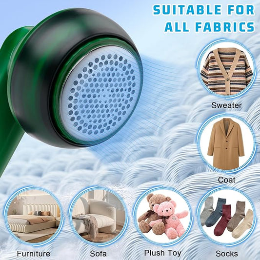 SwiftClean Pro USB Rechargeable Fabric Shaver – product photo